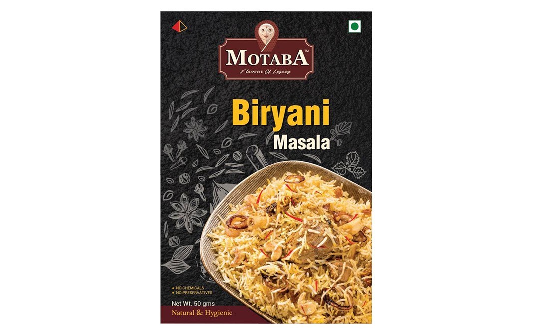 Motaba Biryani Masala    Box  50 grams